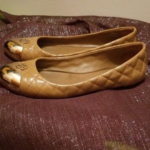 Tory Burch quilted flat